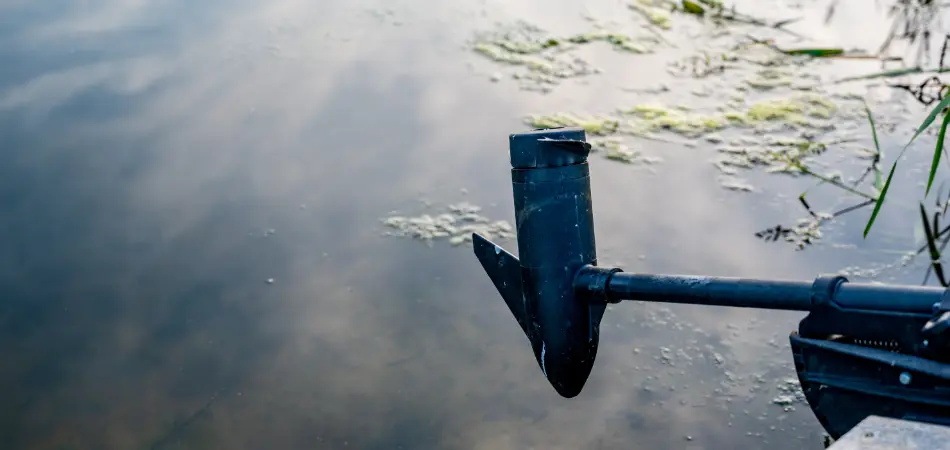 A trolling motor